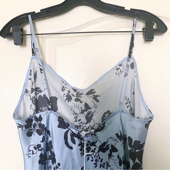 Reformation Dress Parma Silk Floral Lightweight Wedding Maxi Beatriz Large NWT - Picture 7 of 7